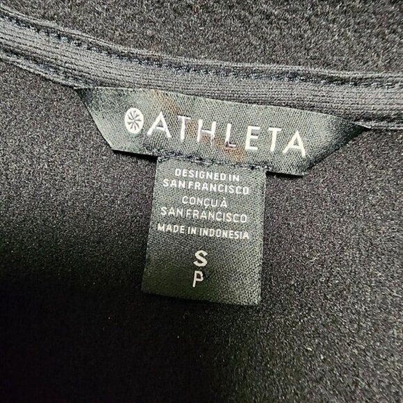Athleta Cozy Sherpa Snap Sweatshirt Small - Picture 8 of 9